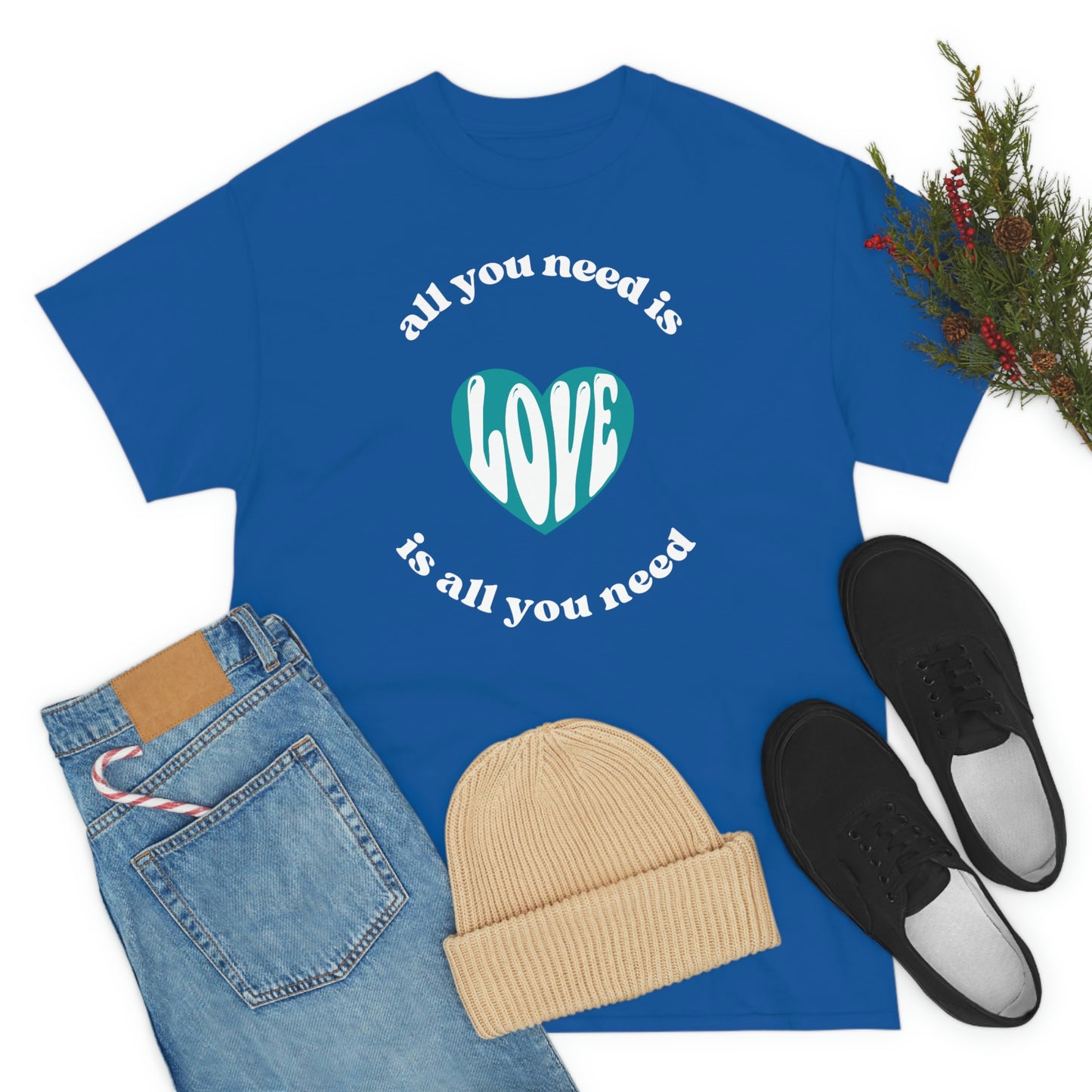 "Love" Unisex Heavy Cotton Tee