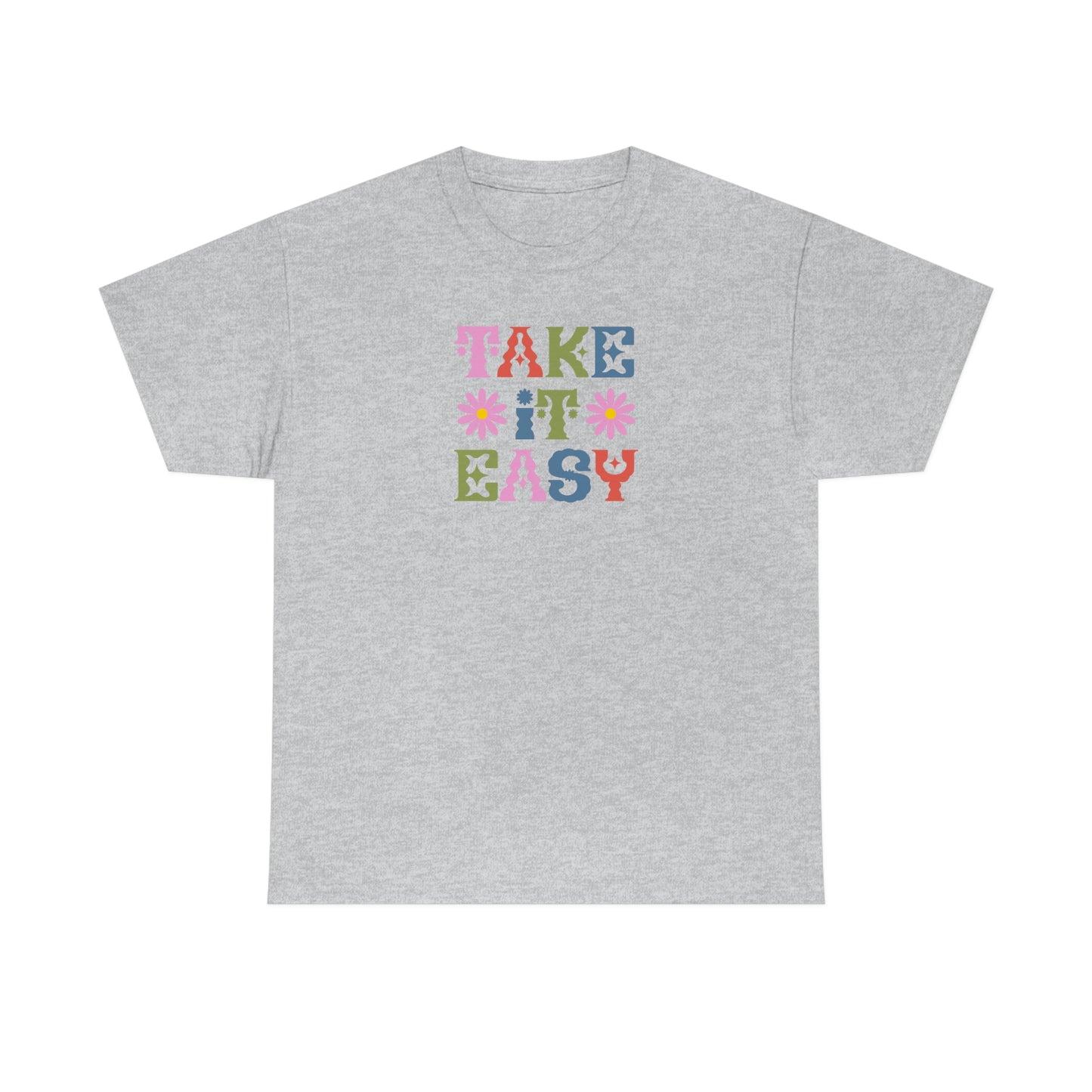 "Take It Easy" Unisex Heavy Cotton Tee