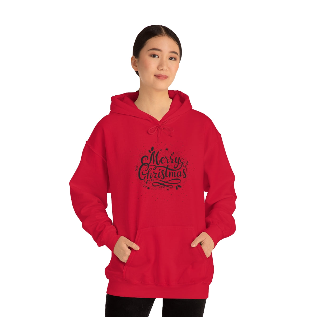 "Merry Christmas" Unisex Heavy Blend™ Hooded Sweatshirt