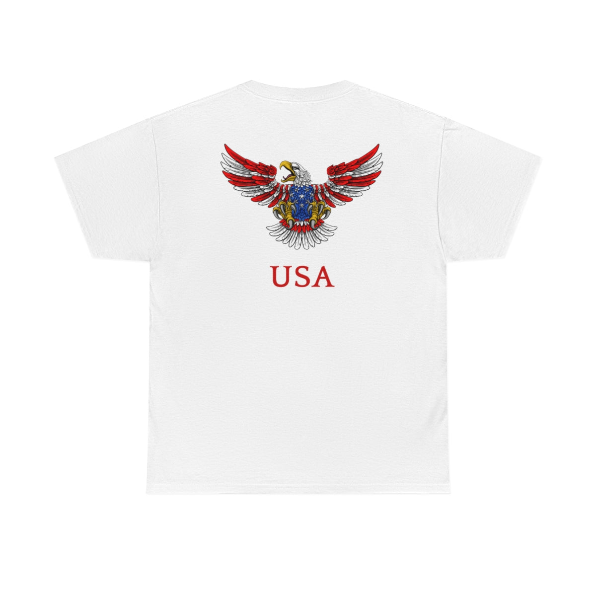 "Bald Eagle USA" Unisex Heavy Cotton Tee