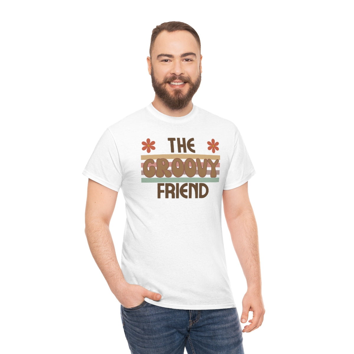 The Groovy Friend Unisex Heavy Cotton Tee