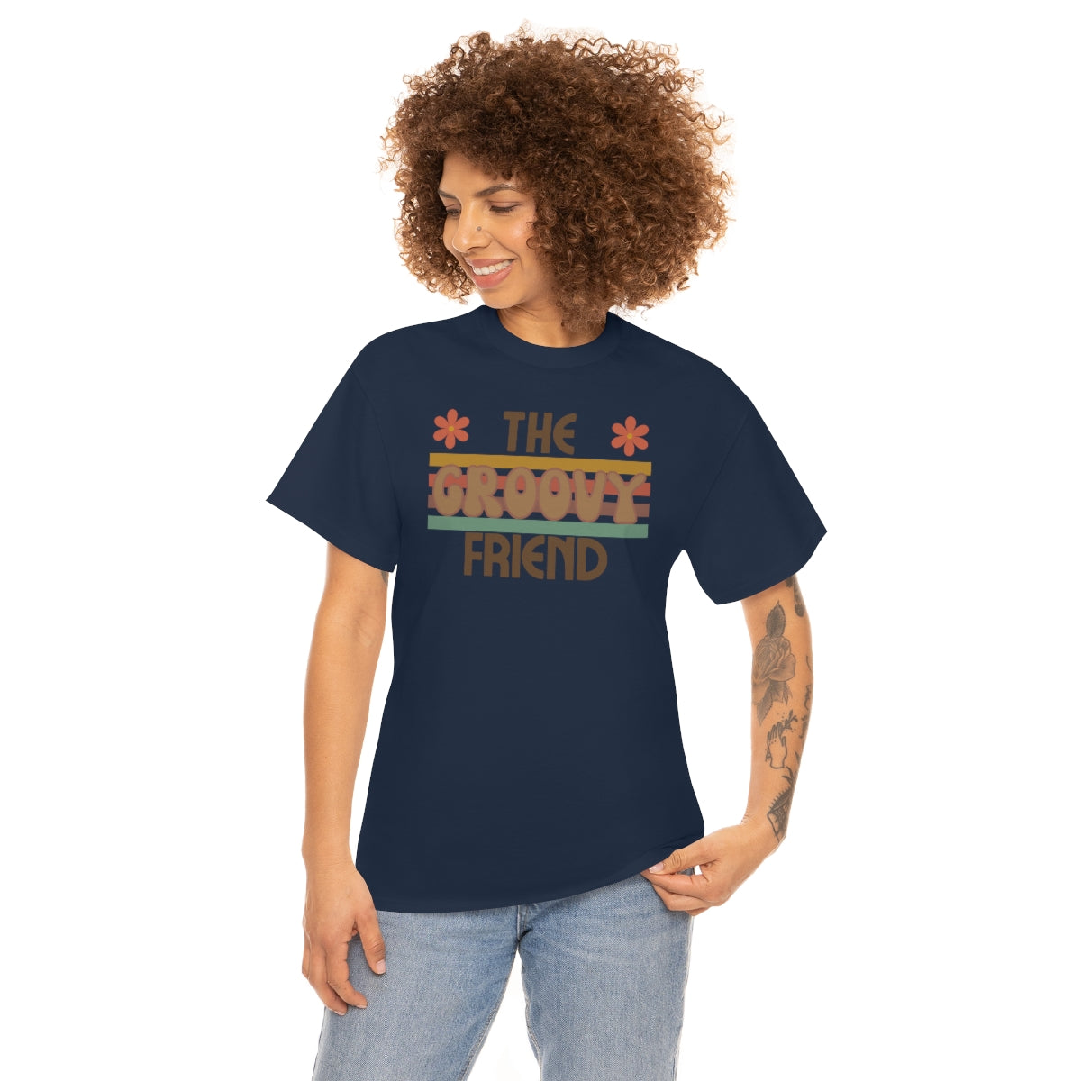 The Groovy Friend Unisex Heavy Cotton Tee
