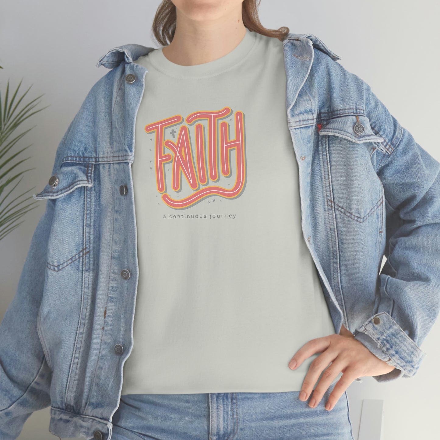 "Faith" Unisex Heavy Cotton Tee