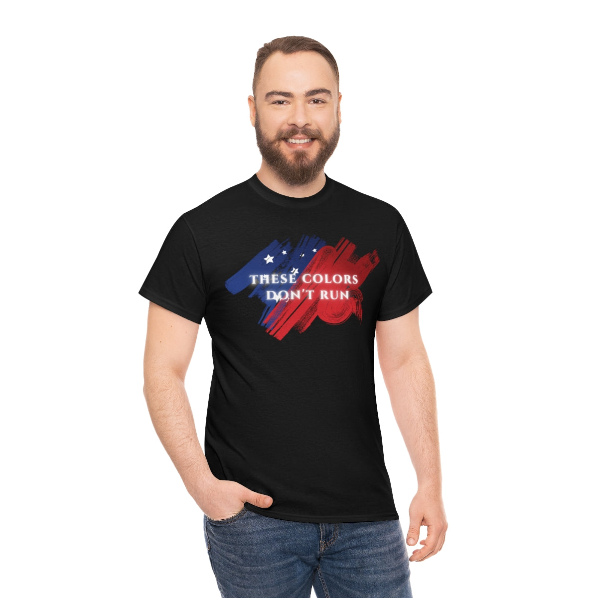 "These Colors Don't Run" Unisex Heavy Cotton Tee