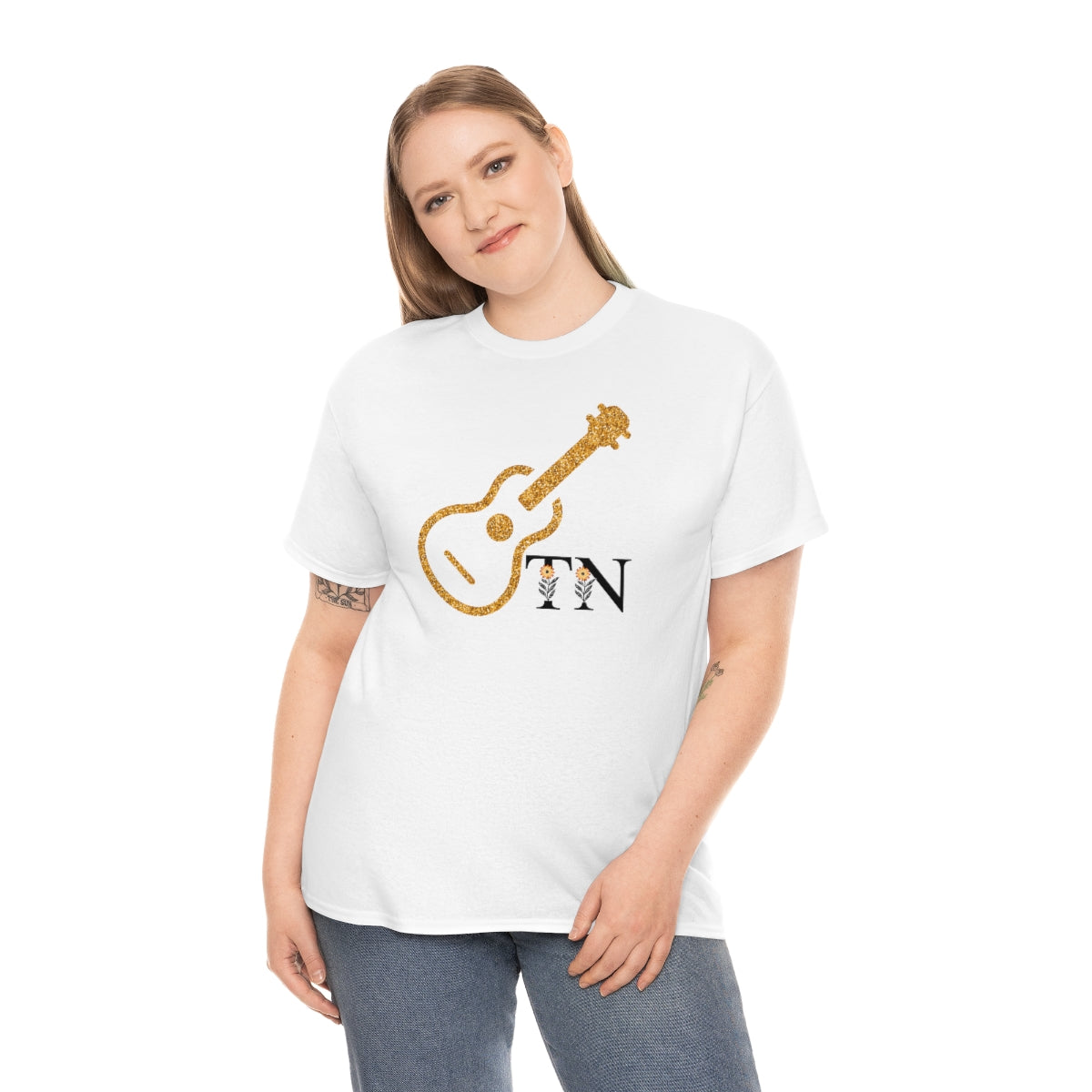 "Guitar" Unisex Heavy Cotton Tee