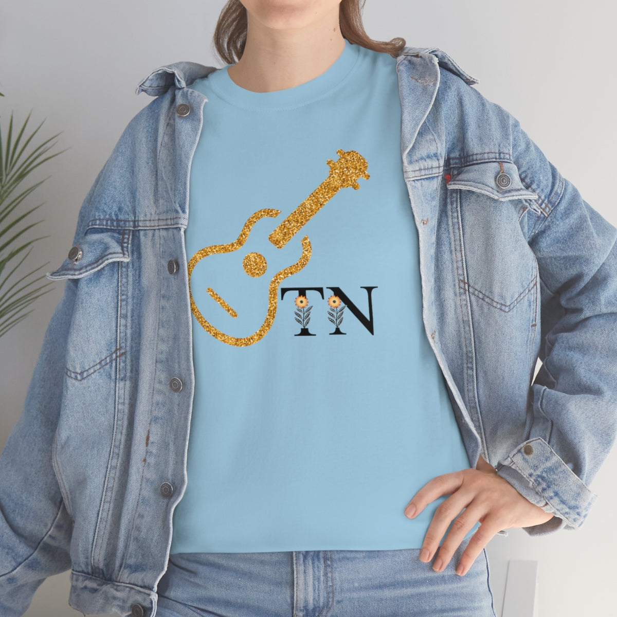 "Guitar" Unisex Heavy Cotton Tee