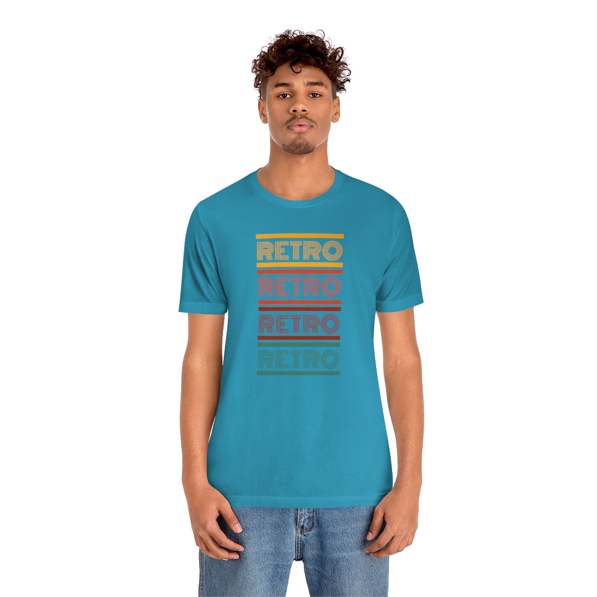 Retro Unisex Jersey Short Sleeve Tee