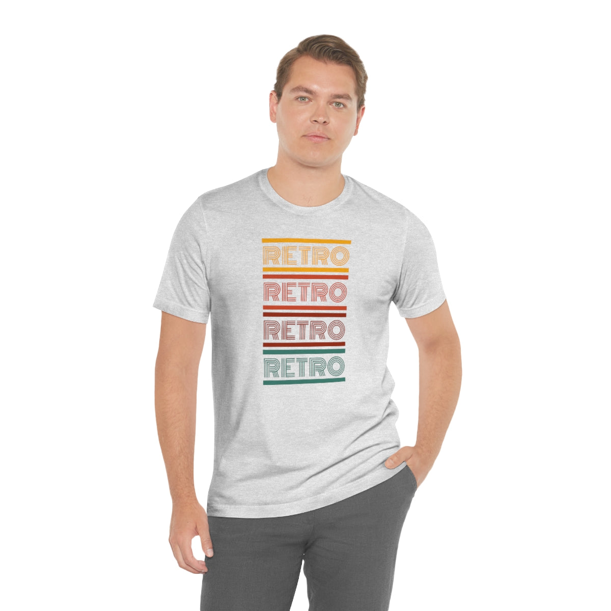 Retro Unisex Jersey Short Sleeve Tee