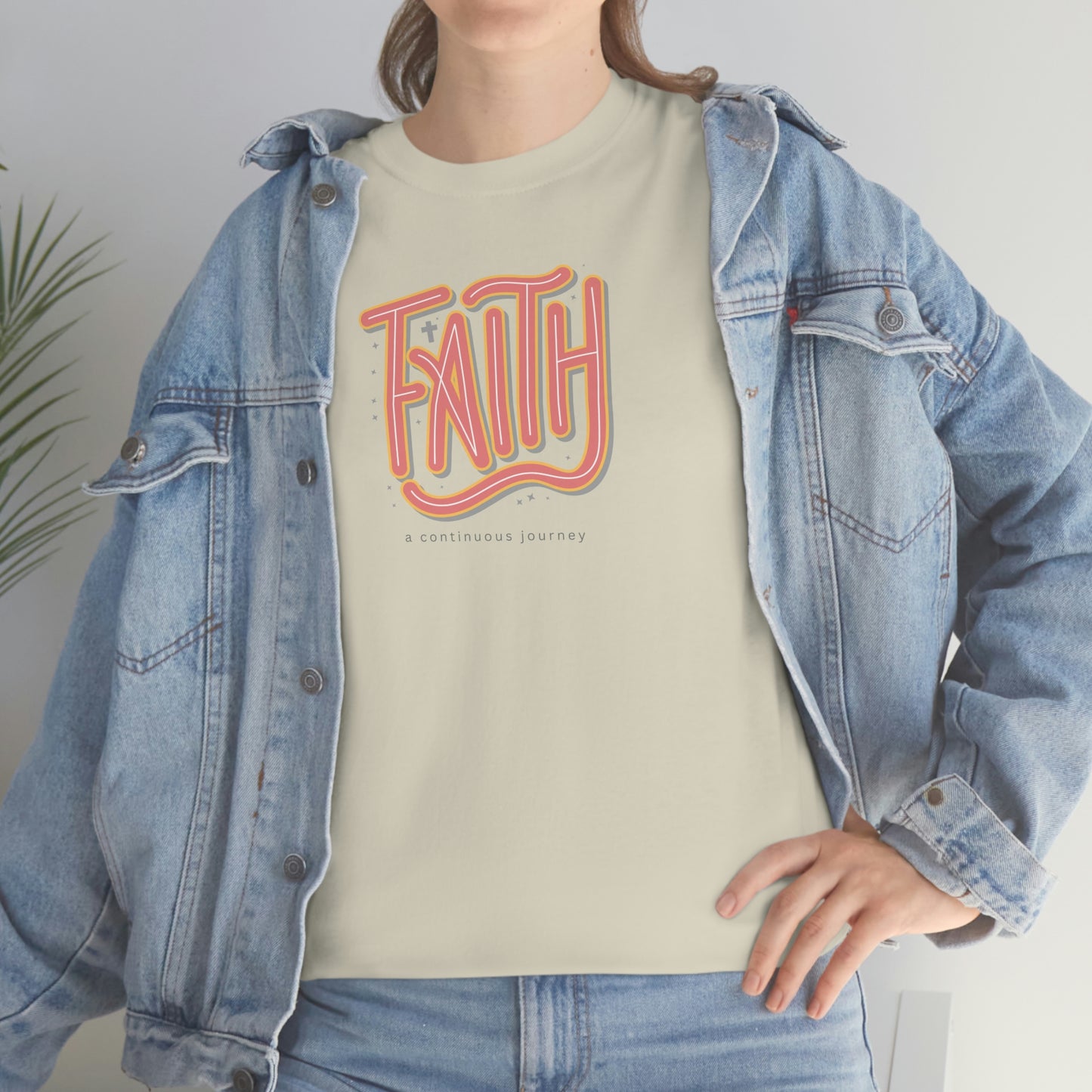 "Faith" Unisex Heavy Cotton Tee