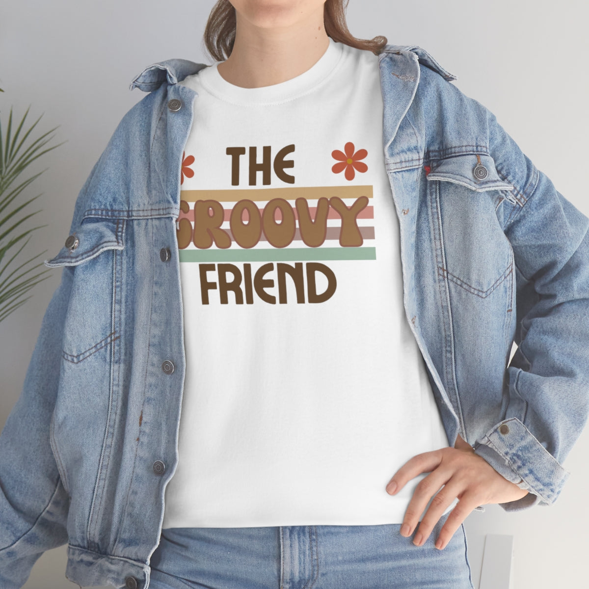 The Groovy Friend Unisex Heavy Cotton Tee