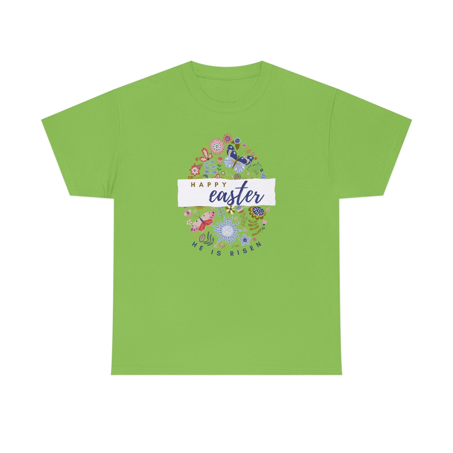 "Happy Easter" Unisex Heavy Cotton Tee