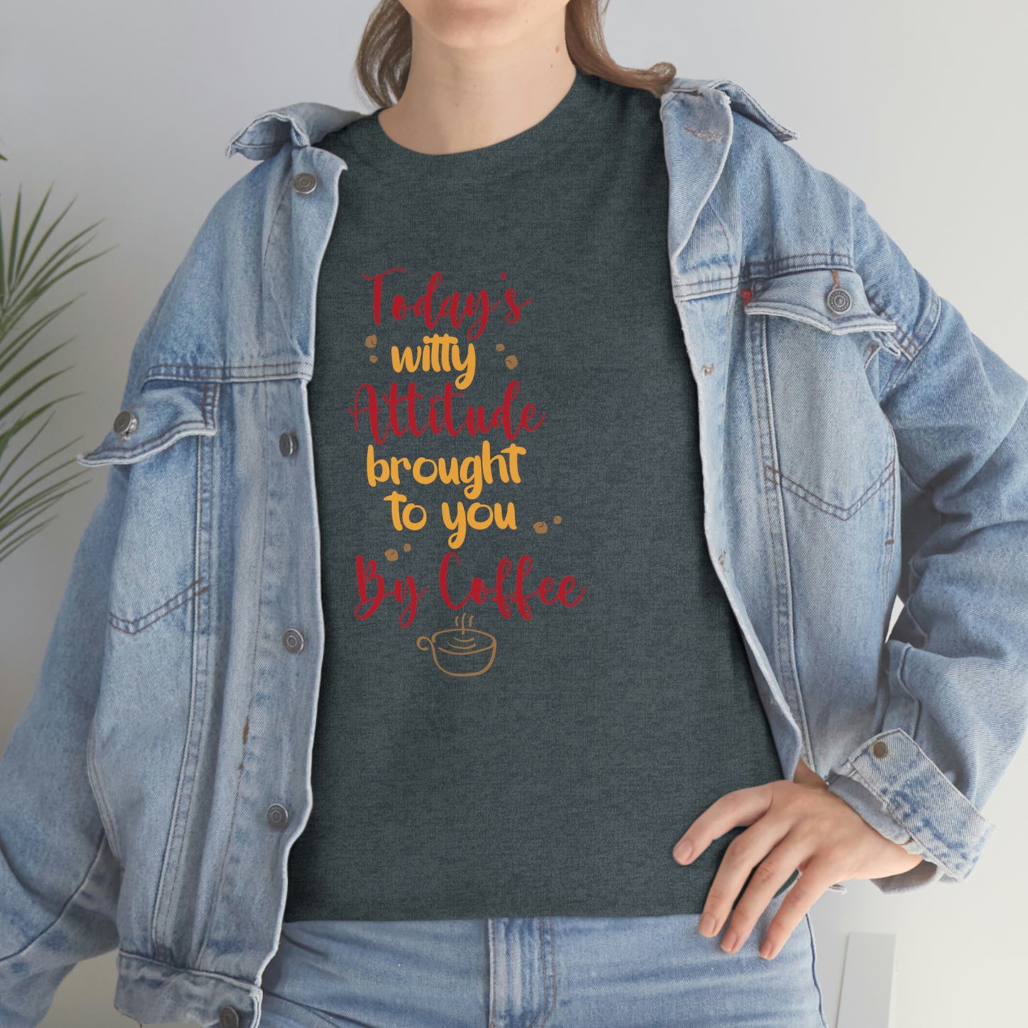 "Witty Attitude" Unisex Heavy Cotton Tee