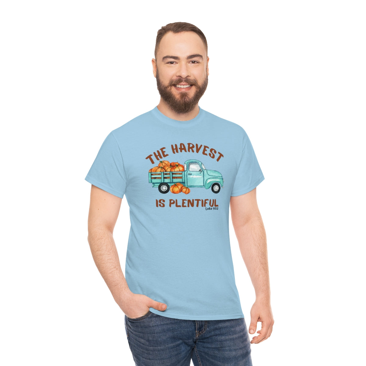 The Harvest is Plentiful Unisex Heavy Cotton Tee