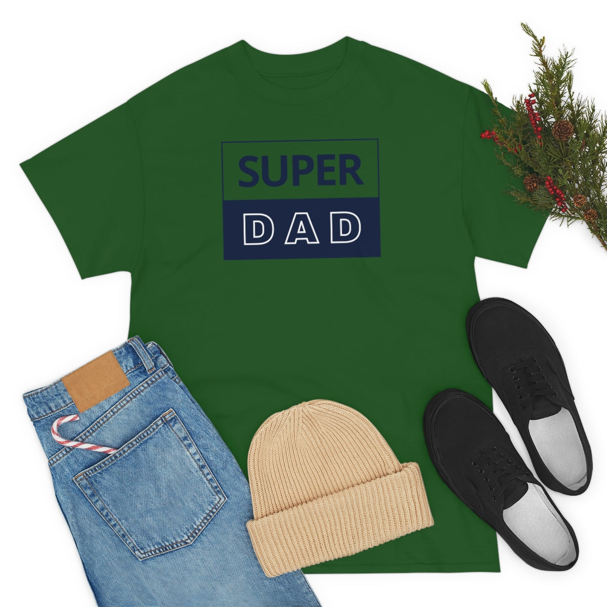"Super Dad" Unisex Heavy Cotton Tee