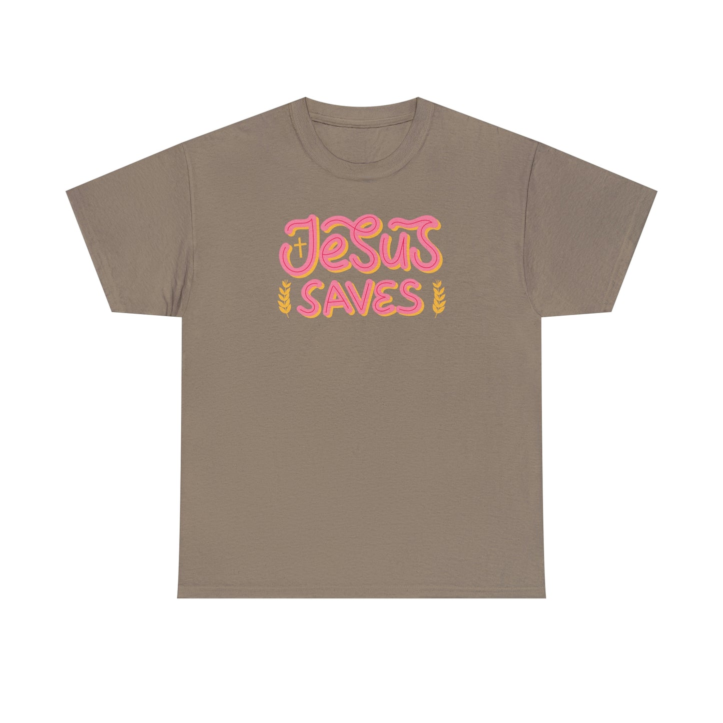 "Jesus Saves" Unisex Heavy Cotton Tee