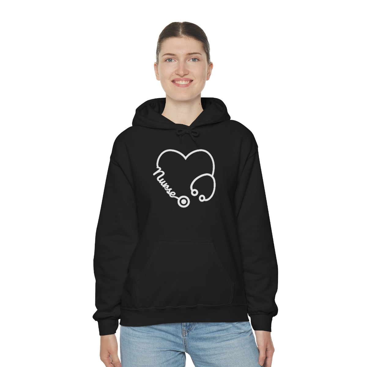 "Nurse" Unisex Heavy Blend™ Hooded Sweatshirt