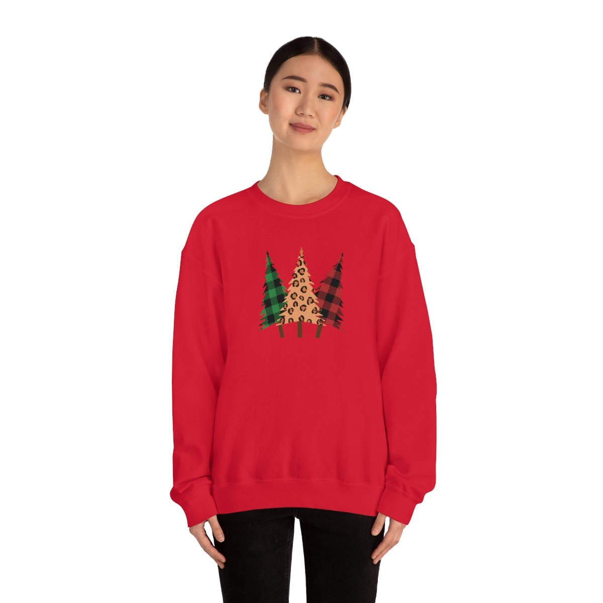 "Christmas Trees" Unisex Heavy Blend™ Crewneck Sweatshirt