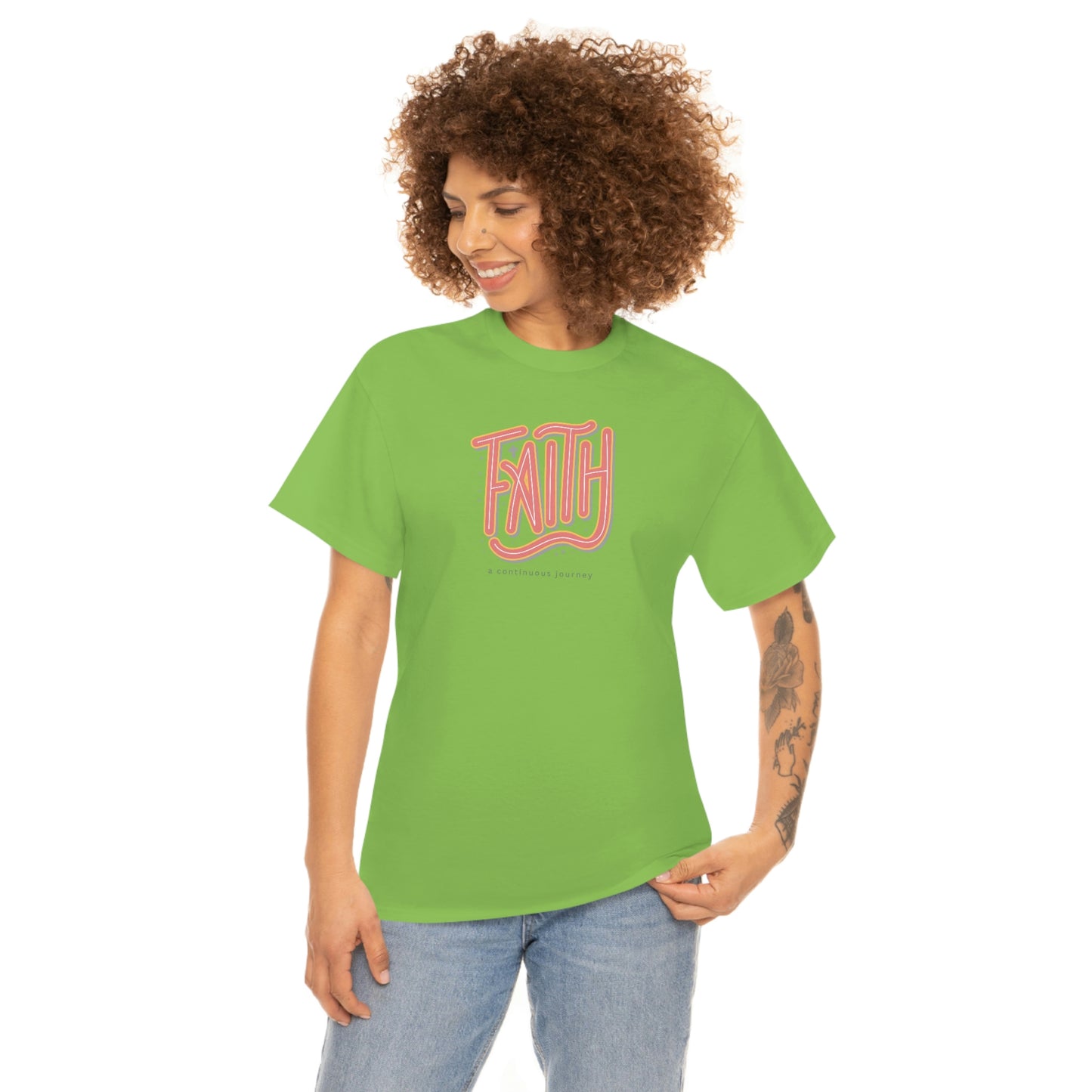 "Faith" Unisex Heavy Cotton Tee