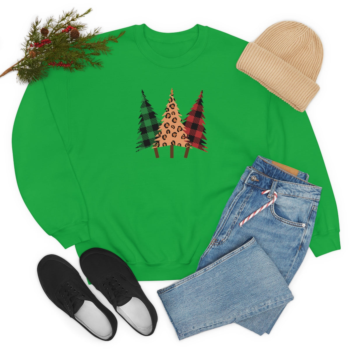"Christmas Trees" Unisex Heavy Blend™ Crewneck Sweatshirt