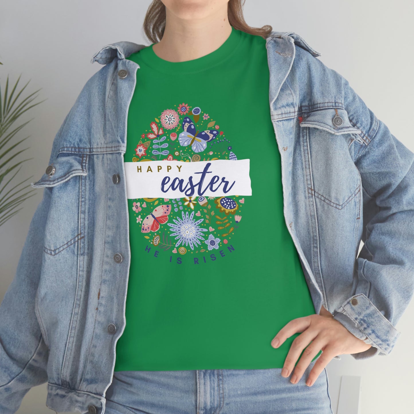 "Happy Easter" Unisex Heavy Cotton Tee