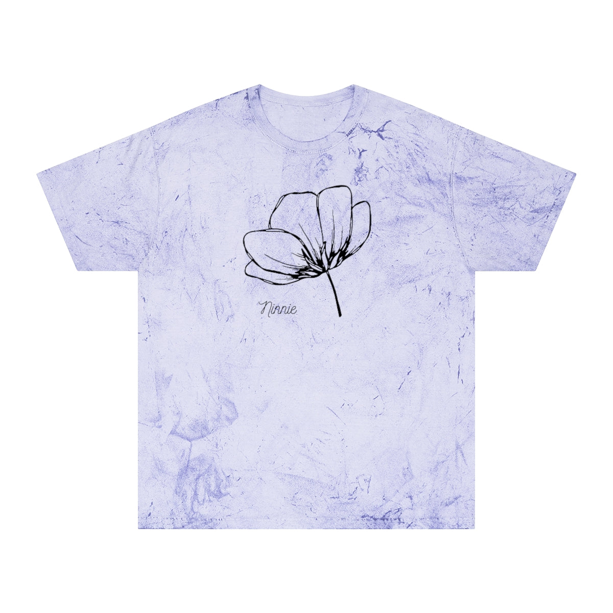 "Ninnie" Unisex Color Blast T-Shirt