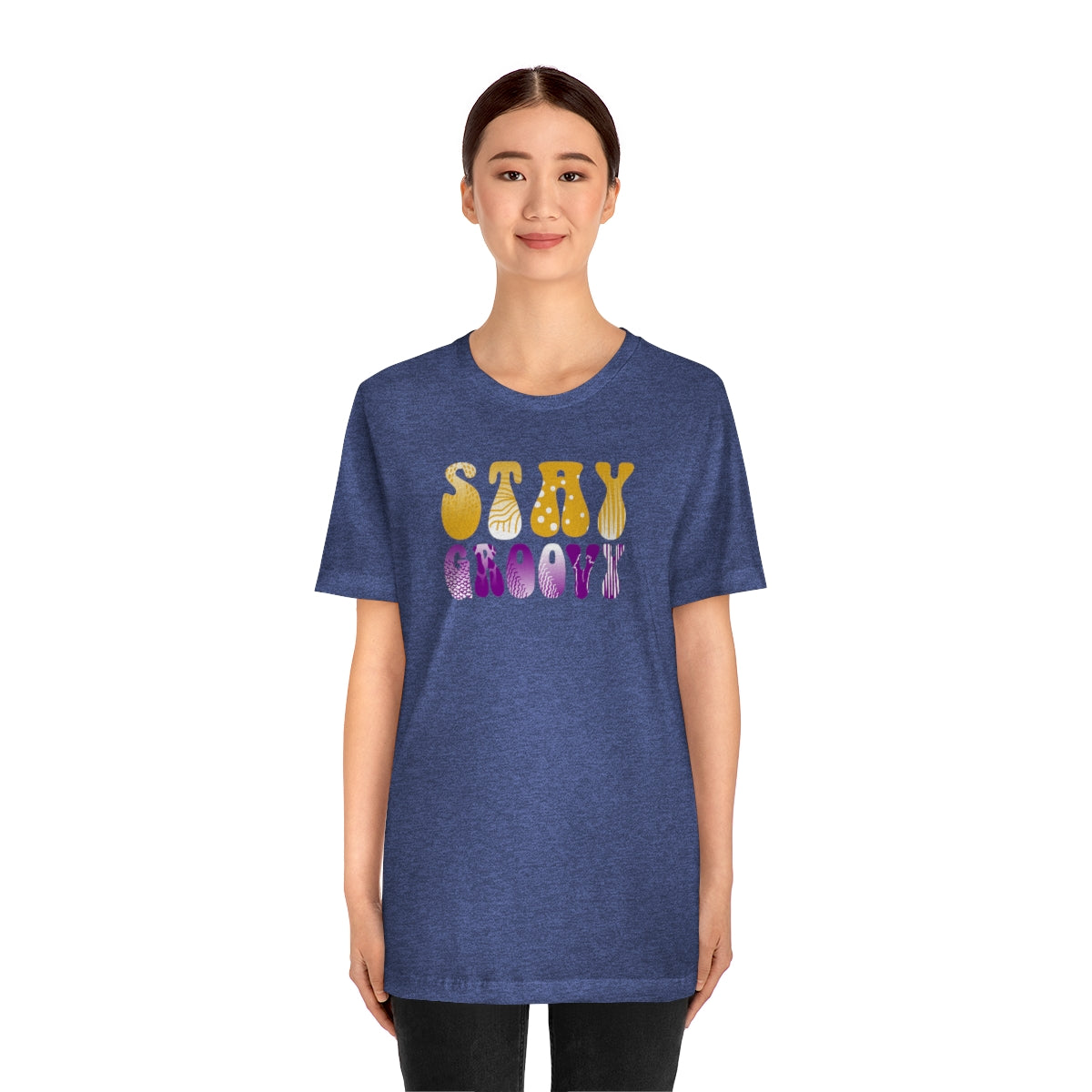 Stay Groovy Unisex Jersey Short Sleeve Tee