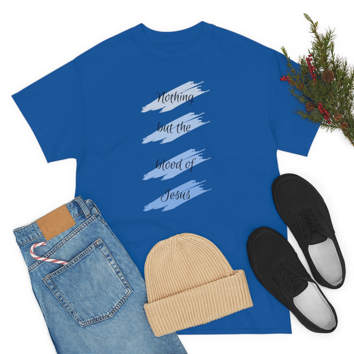 "Nothing But the Blood" Unisex Heavy Cotton Tee