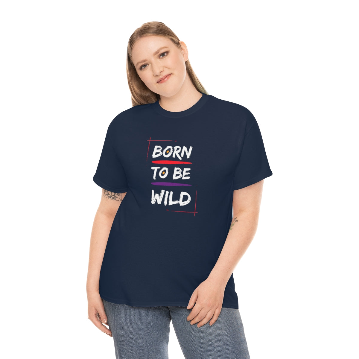 Born to be Wild Unisex Heavy Cotton Tee
