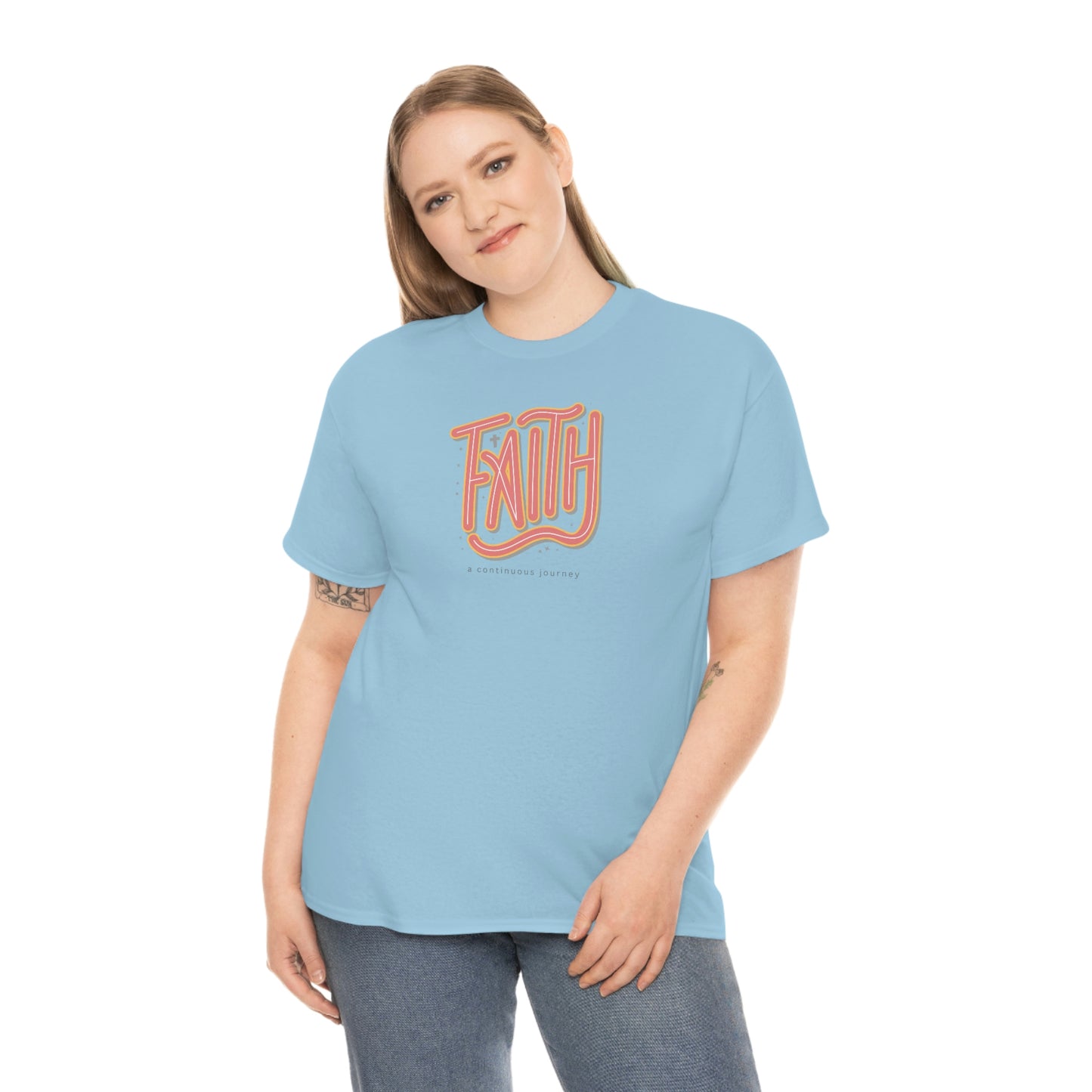 "Faith" Unisex Heavy Cotton Tee