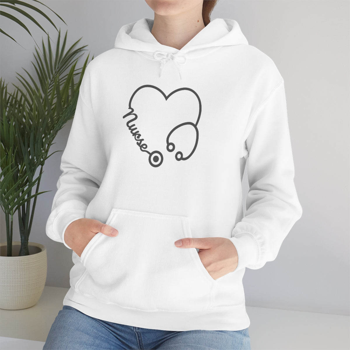 "Nurse" Unisex Heavy Blend™ Hooded Sweatshirt