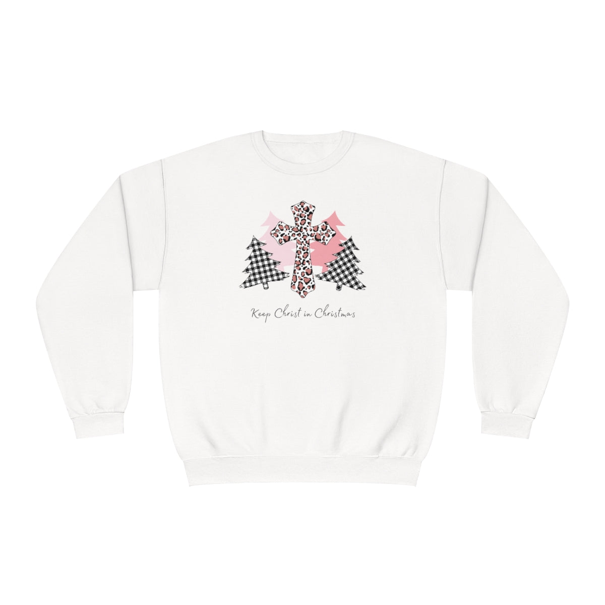 "Keep Christ in Christmas" Unisex NuBlend® Crewneck Sweatshirt