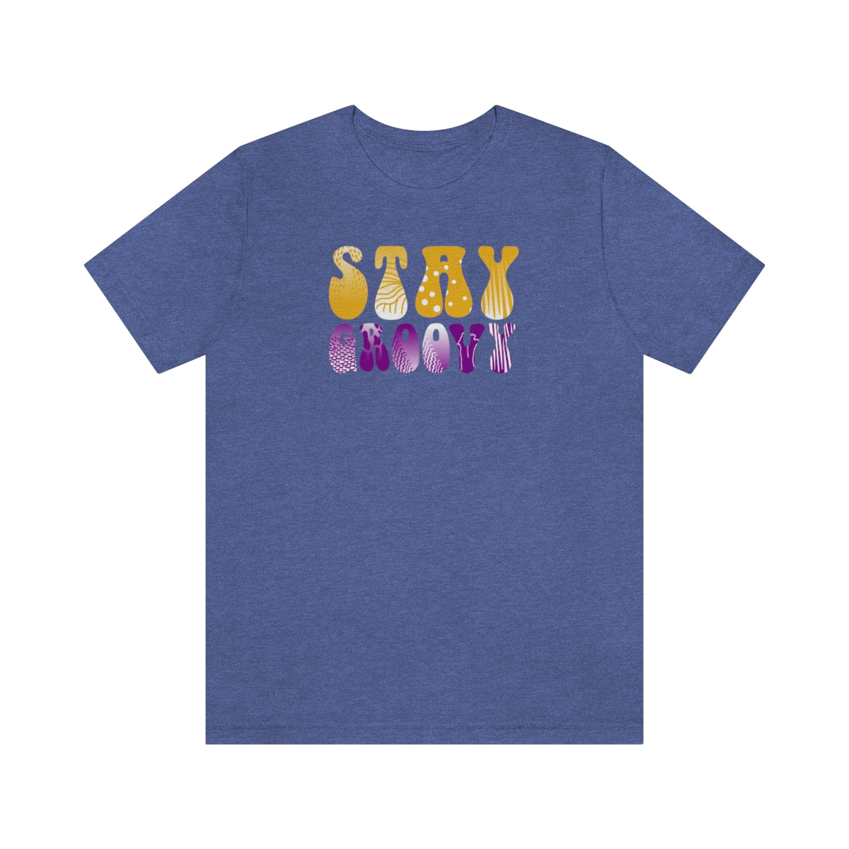 Stay Groovy Unisex Jersey Short Sleeve Tee