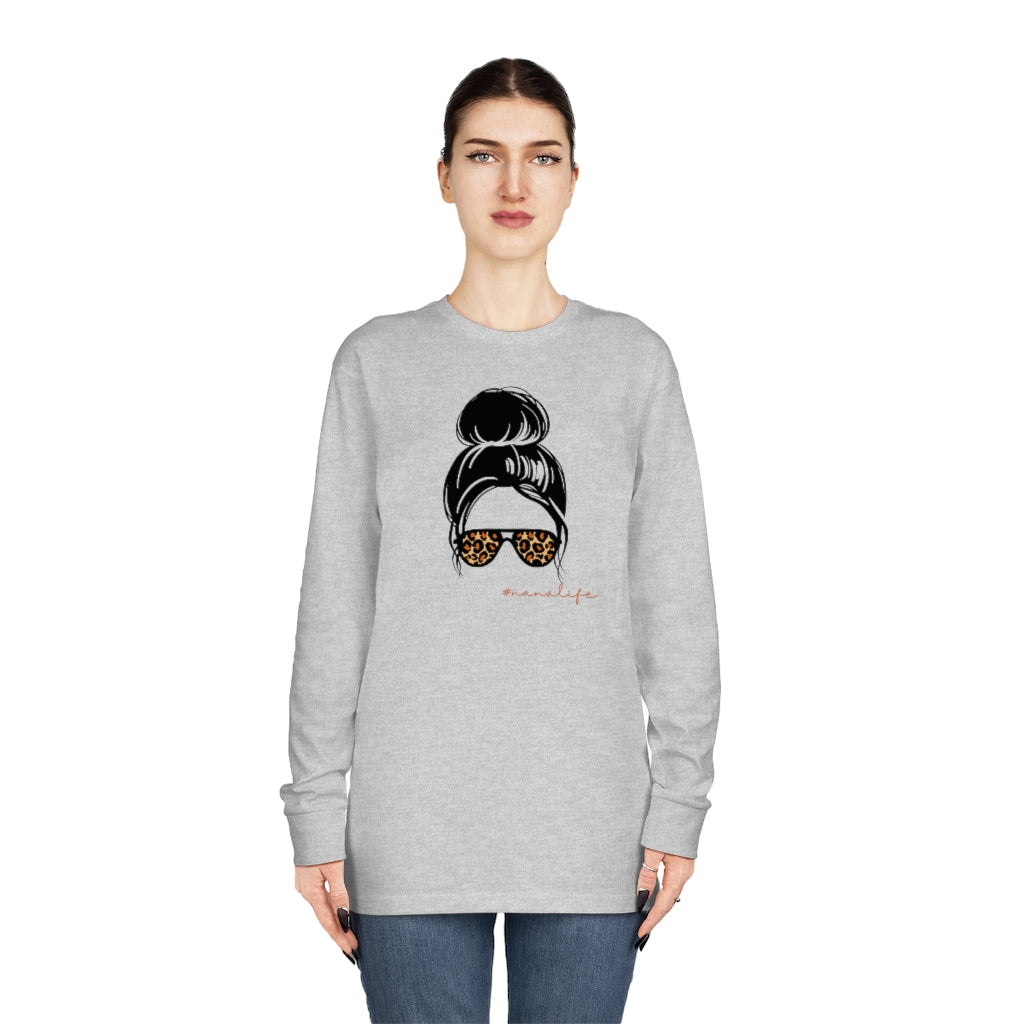 #nanalife Long Sleeve Crewneck Tee
