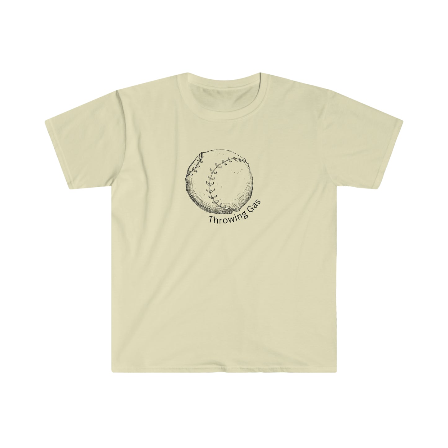 "Throwing Gas" Unisex Softstyle T-Shirt