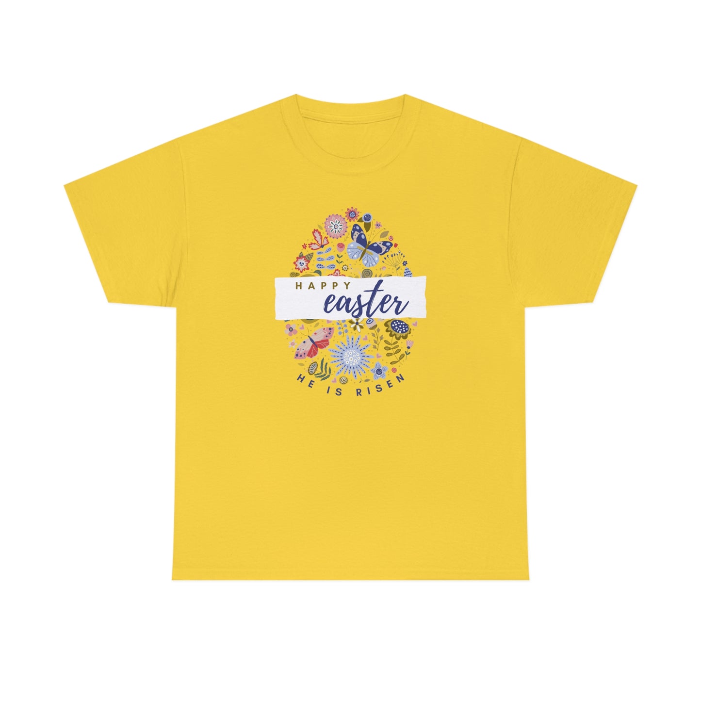 "Happy Easter" Unisex Heavy Cotton Tee