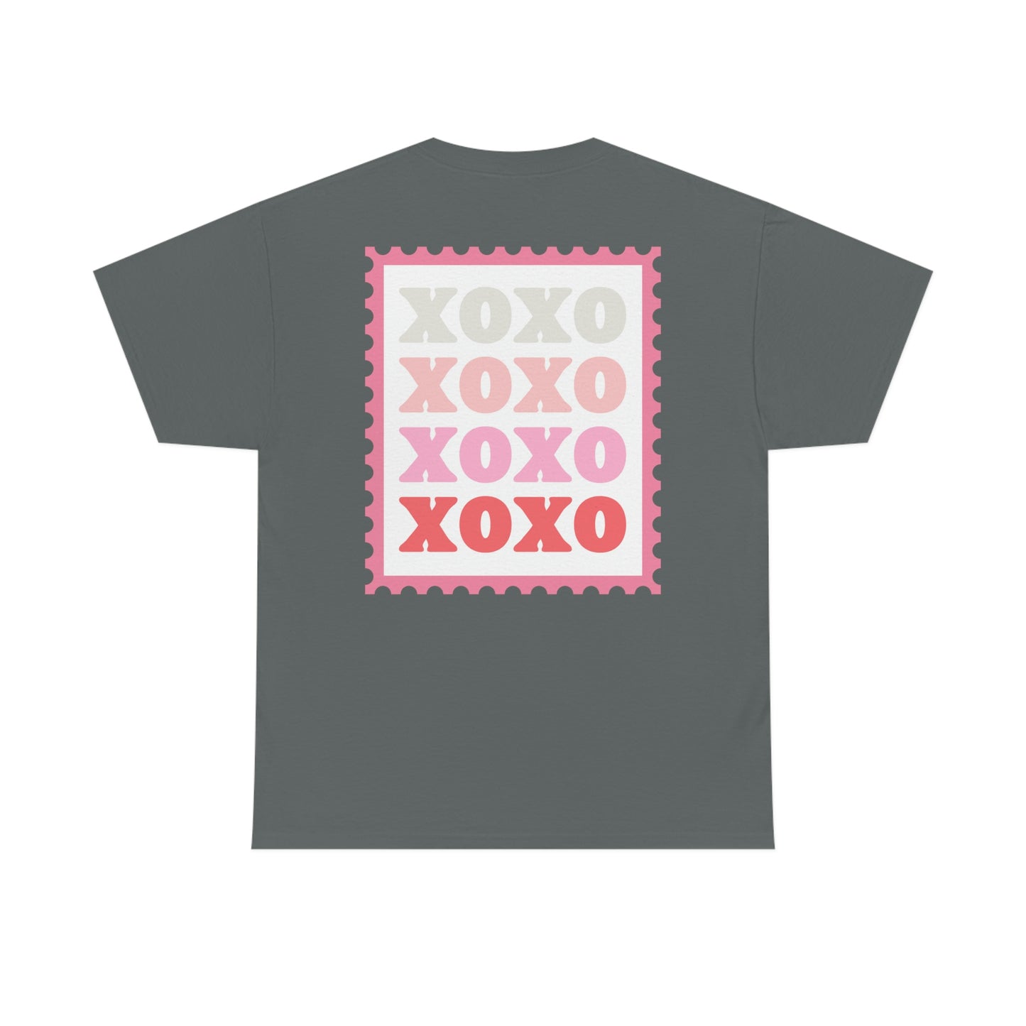 "Love Stamp" Front/Back Design Unisex Heavy Cotton Tee