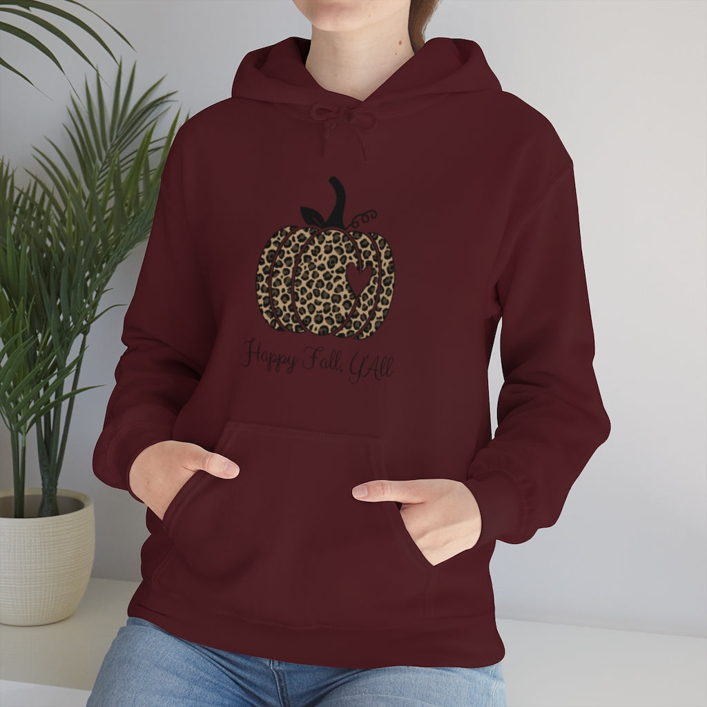 Happy Fall Y'all Unisex Heavy Blend™ Hooded Sweatshirt