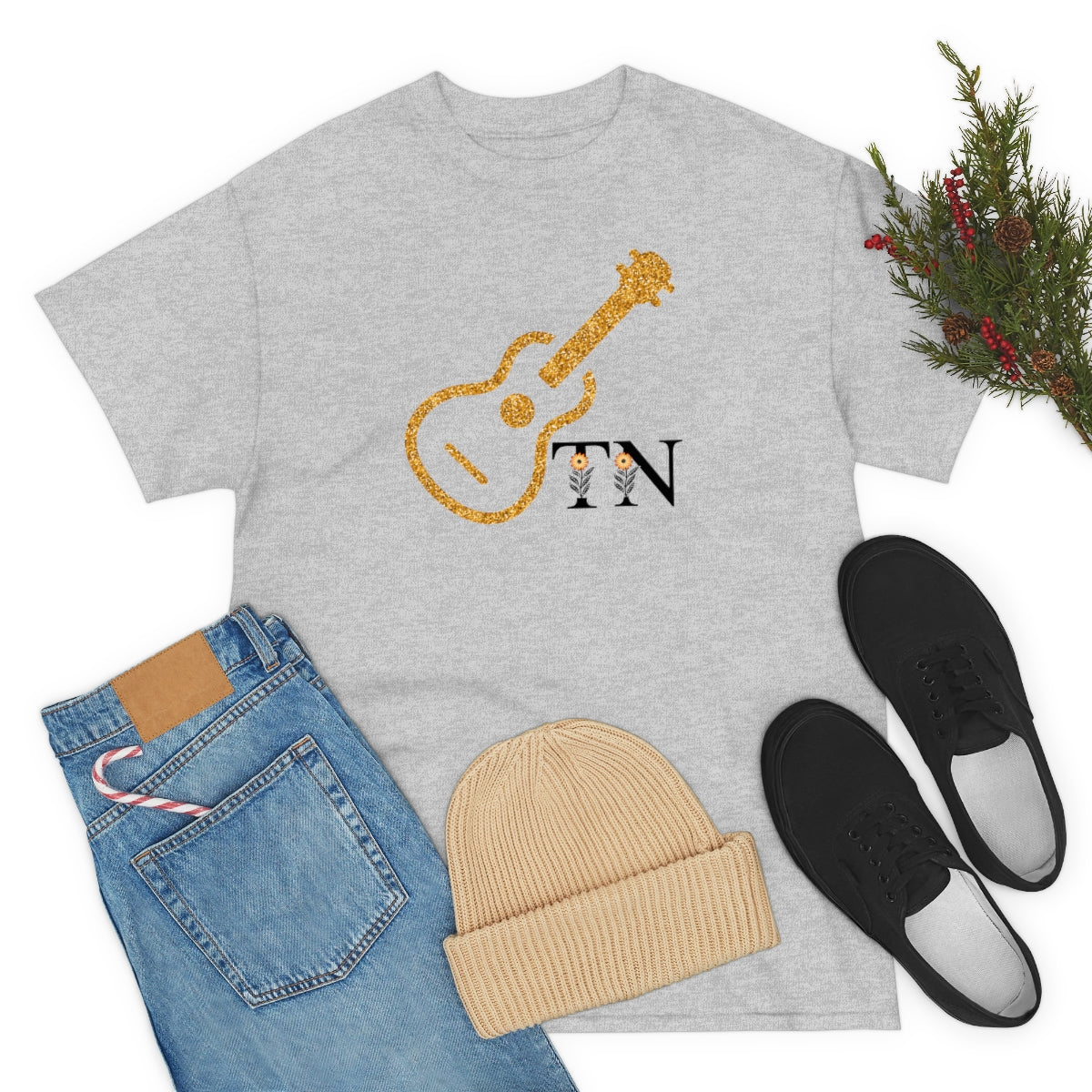 "Guitar" Unisex Heavy Cotton Tee