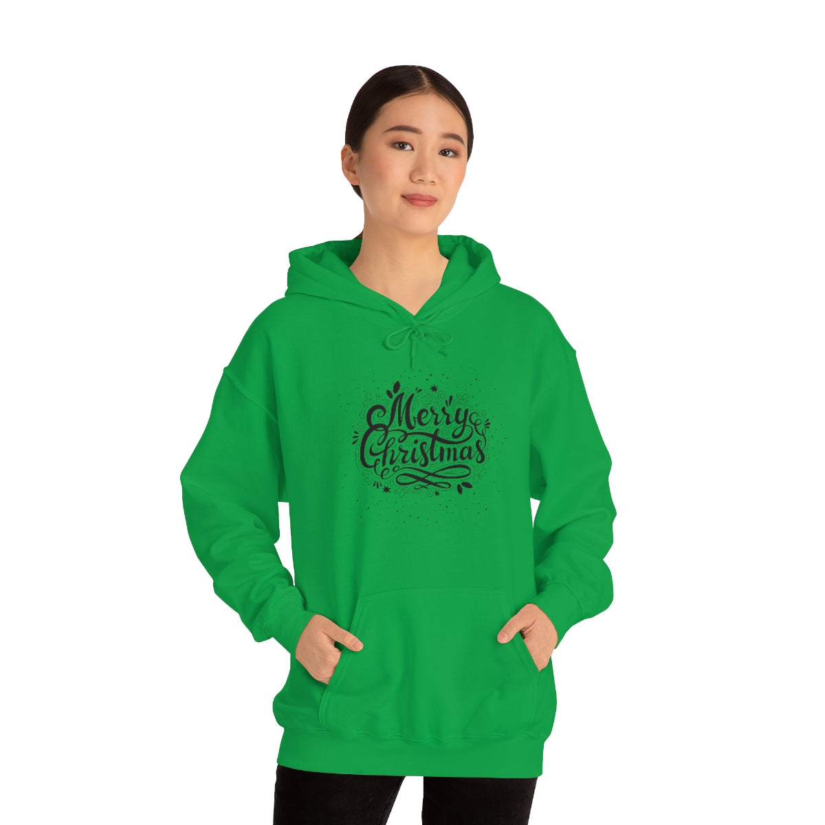 "Merry Christmas" Unisex Heavy Blend™ Hooded Sweatshirt