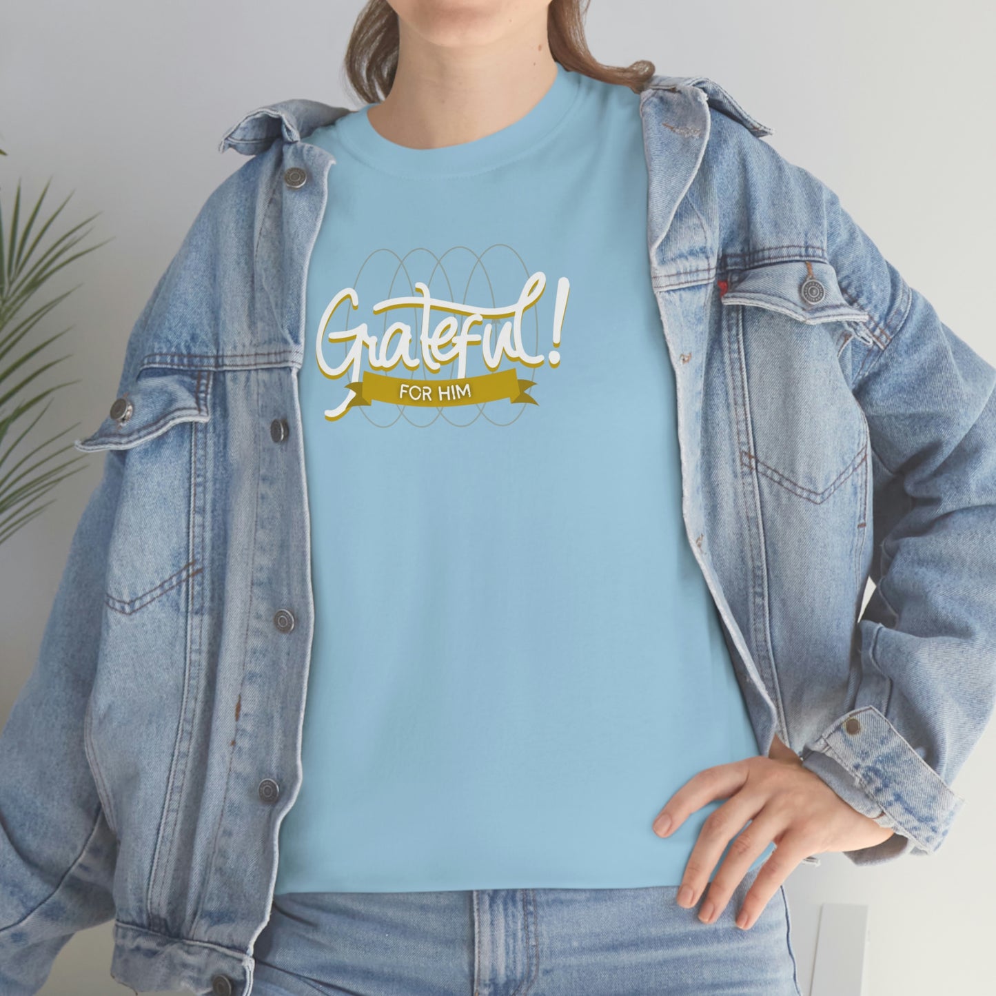 "Grateful" Unisex Heavy Cotton Tee