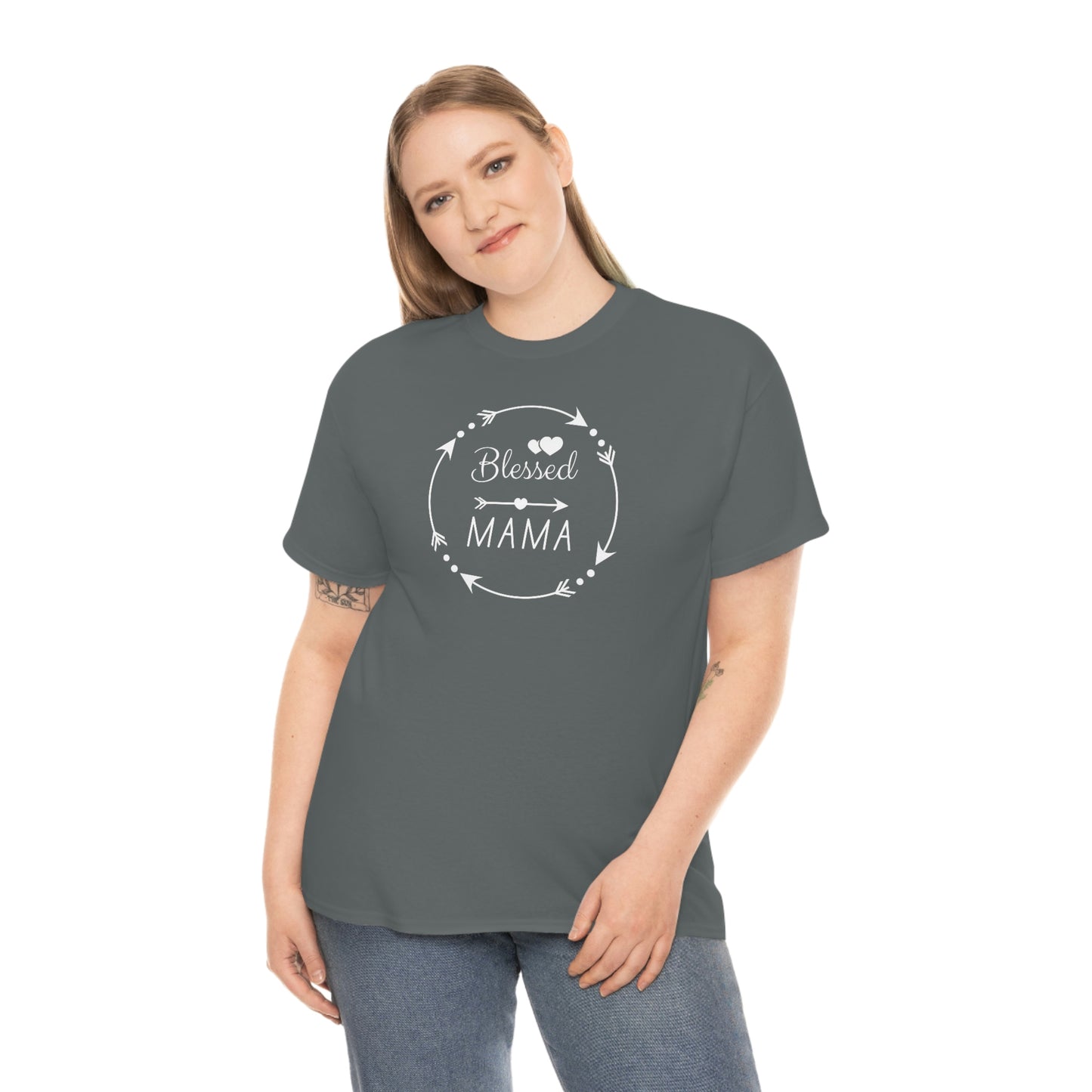 "Blessed Mama" Unisex Heavy Cotton Tee