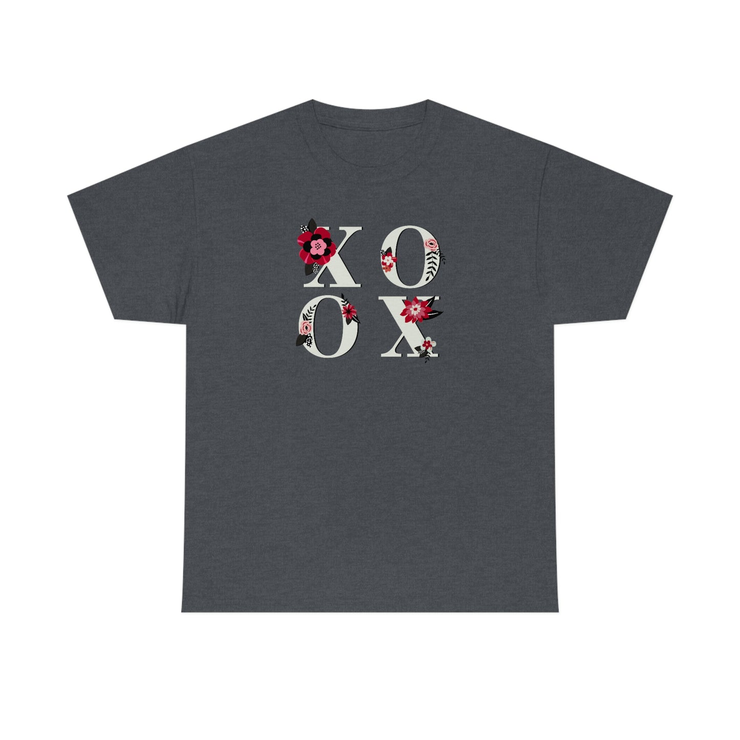 "XO OX" Unisex Heavy Cotton Tee