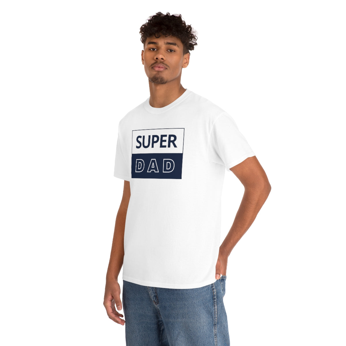 "Super Dad" Unisex Heavy Cotton Tee