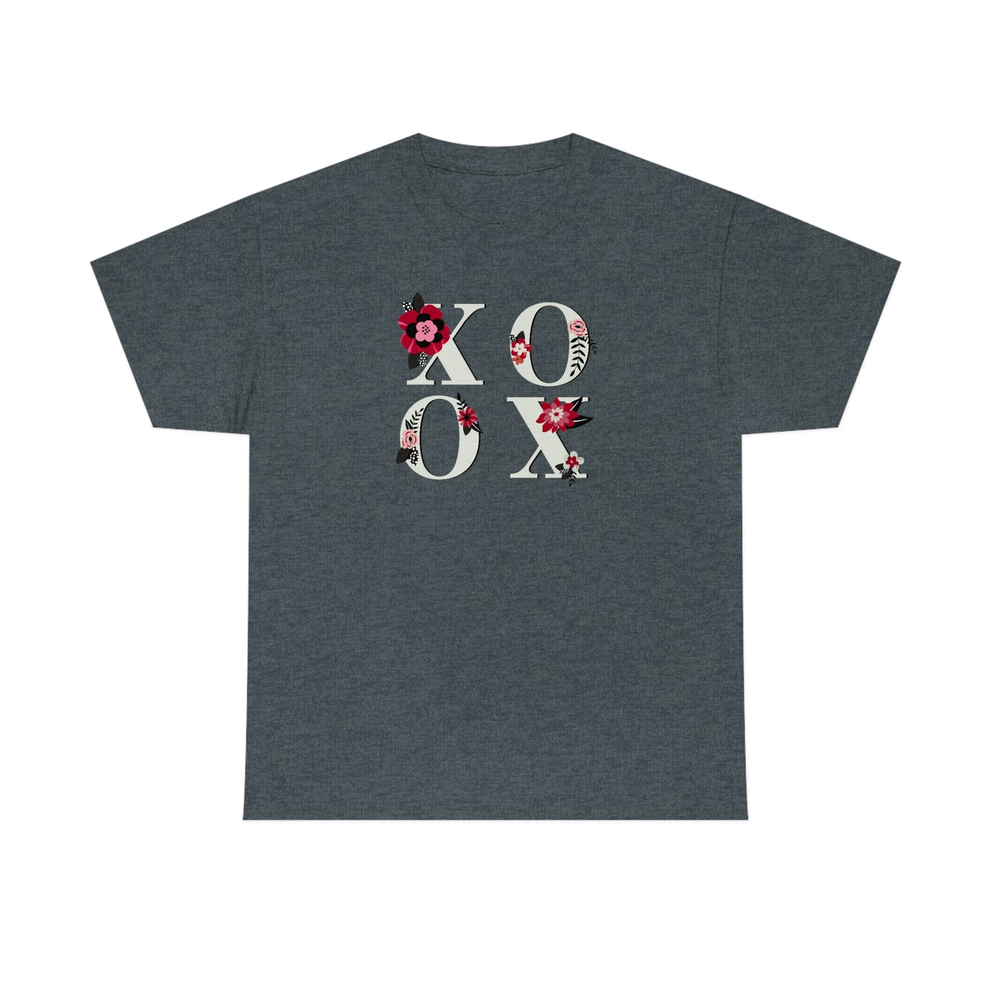 "XO OX" Unisex Heavy Cotton Tee