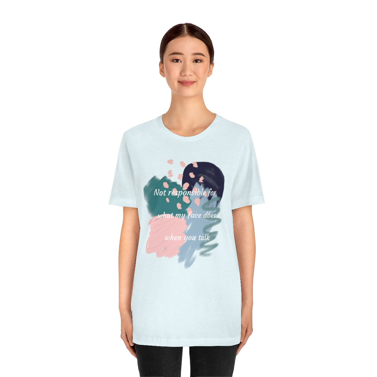 "Not Responsible" Unisex Jersey Short Sleeve Tee