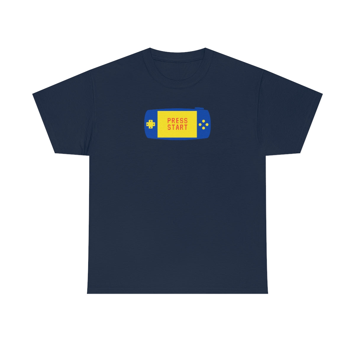 "Press Start" Unisex Heavy Cotton Tee