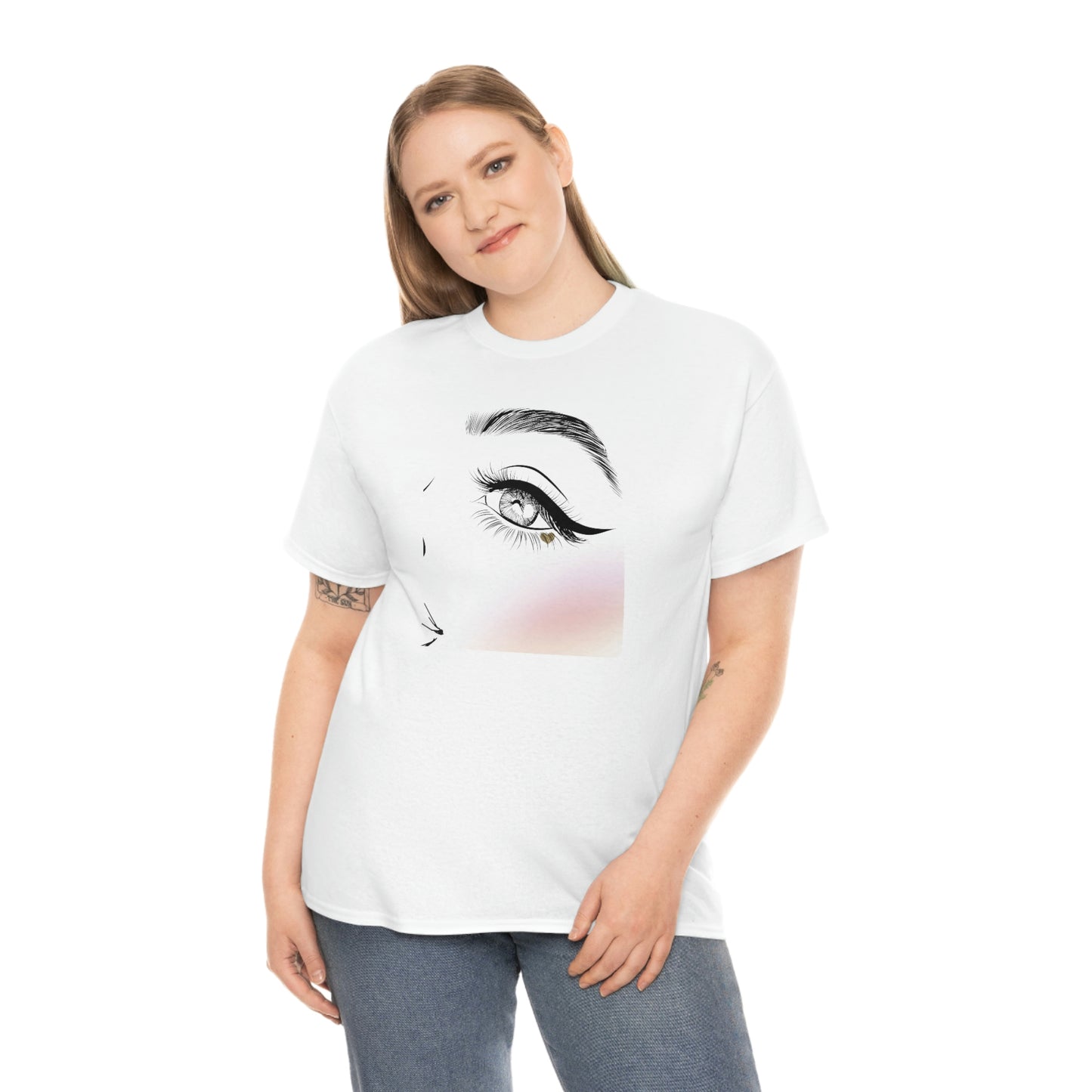"Looking Up" Unisex Heavy Cotton Tee
