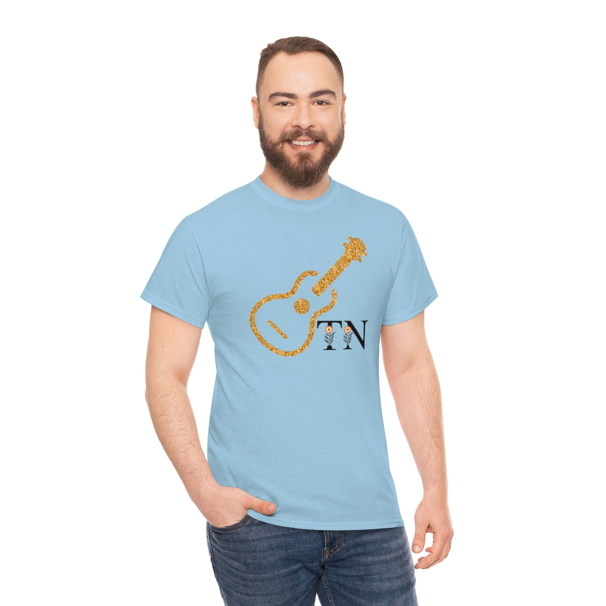 "Guitar" Unisex Heavy Cotton Tee