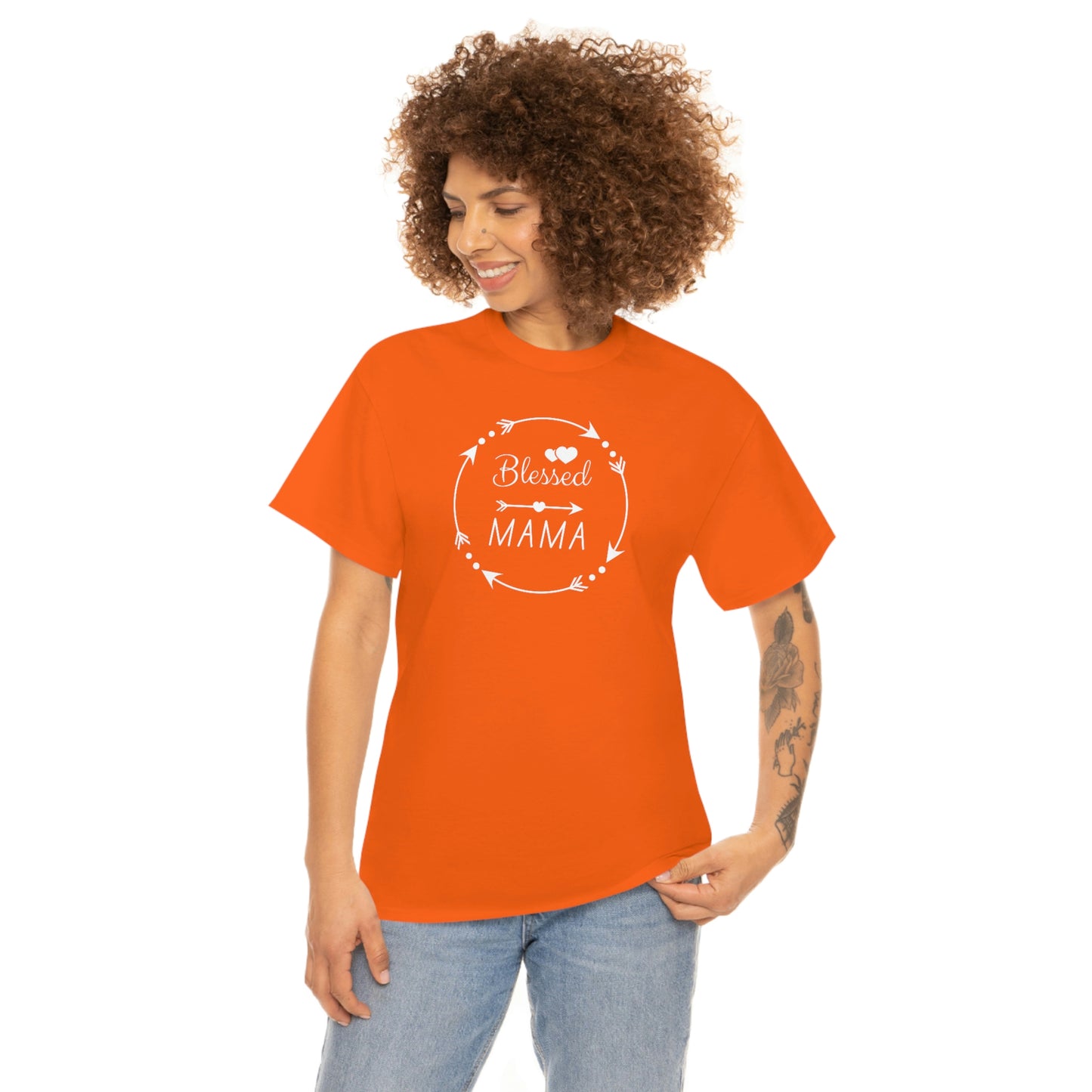 "Blessed Mama" Unisex Heavy Cotton Tee