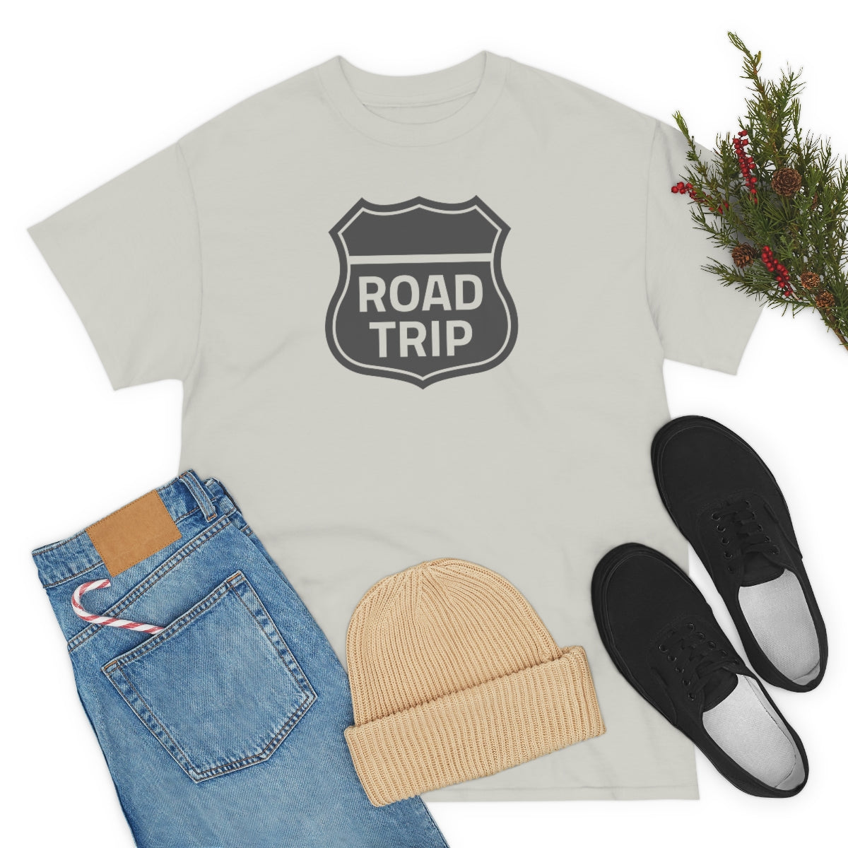 "Road Trip" Unisex Heavy Cotton Tee